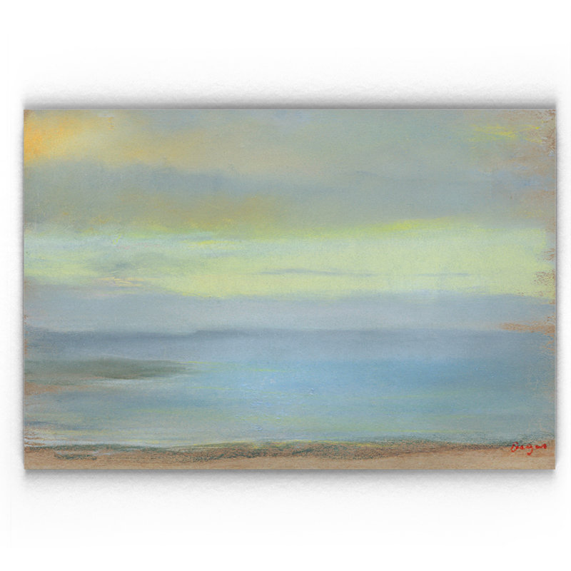 « marine coucher », impression, H 32 po x l 48 po x P 1,5 po, Toile tendue