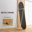 Metal Oval Floor Mirror