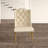 Kennell 19.75'' H Tufted Linen Upholstered Oak Side Chair