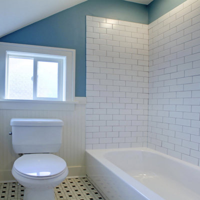 Paroi de douche à trois panneaux Saramar