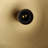 Beabrun 1 - Light Black/Gold Dome Pendant