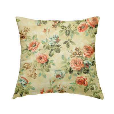 Marcela Floral Rectangular Cushion