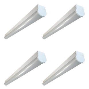 Luminaire d'atelier DEL 8 pi (Ensemble de 4)