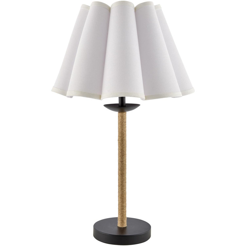 Adis Table Lamp with Pleated Shade