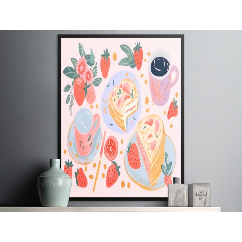 Kitchen Food Art Matte Poster, 12x16