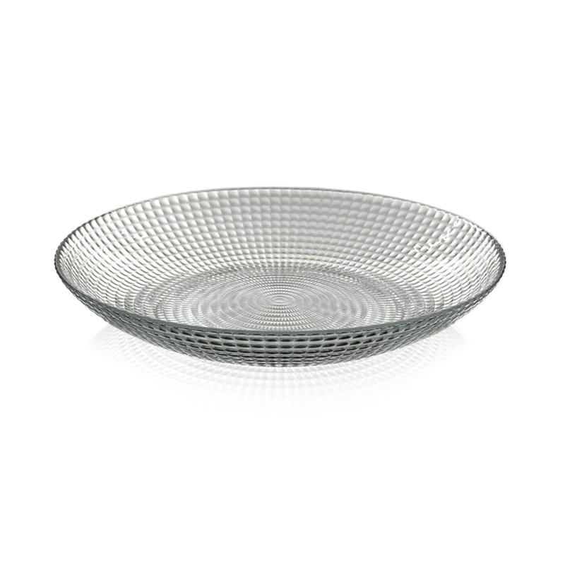Ensemble de 12 assiettes à soupe en verre Mackai