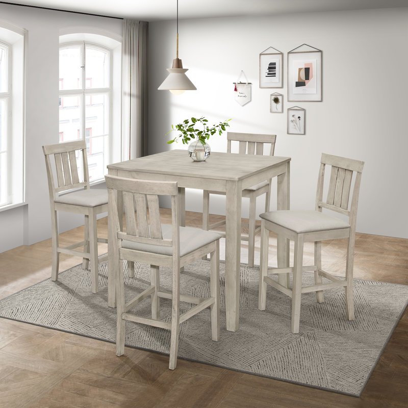 Brannon 4 - Person Four Leg Dining Set