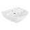 17" Lanken White Porcelain Specialty Wall Mount Bathroom Sink with Overflow