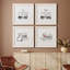 Bring My Cat - ensemble de 4 pièces d'art textuel sur toile-60148755-60148756