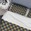 Ensemble de housse de couette moderne jaune Modern Houndstooth II-109144312