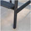 Tabourets de bar d'extérieur en bois d'acacia Adirondack, gris foncé