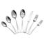 Ensemble de couverts en acier inoxydable satiné 62 pièces Lorren Home Trends, service pour 12 personnes, va au lave-vaisselle