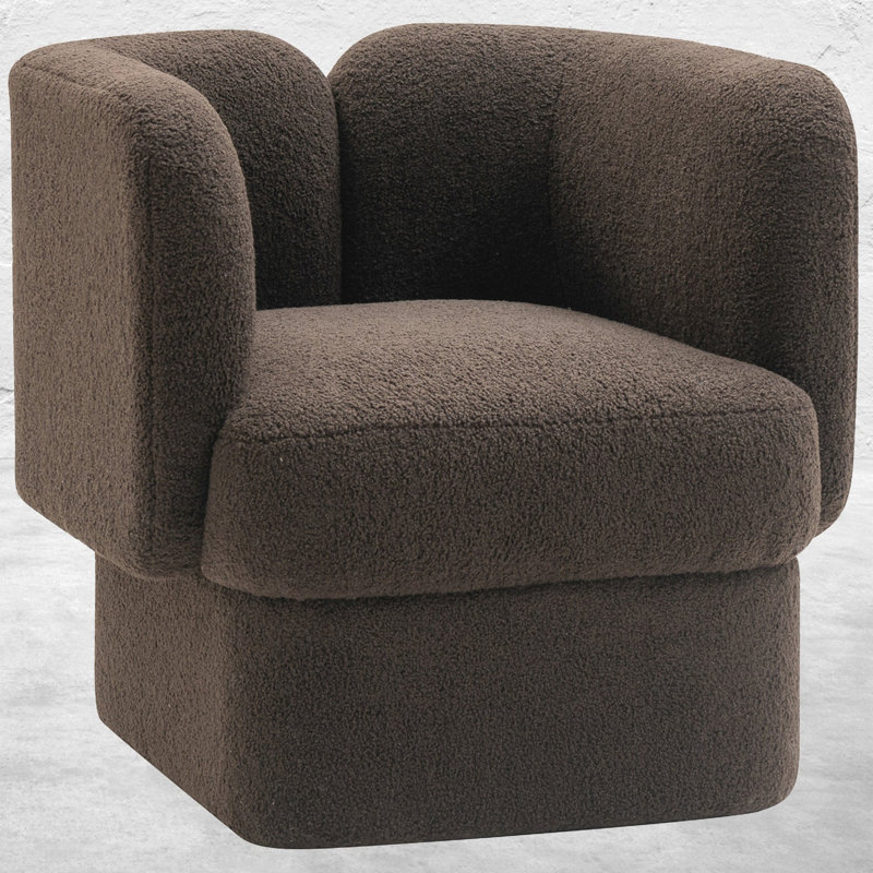 Chaise d'appoint Lemondrop en chenille martelée
