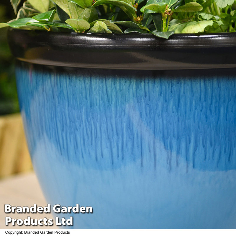 Petref Pot Planter, Sky Blue