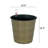 13.4" Self-Watering Wicker Decor Planter For Indoor And Outdoor - Round - Natural