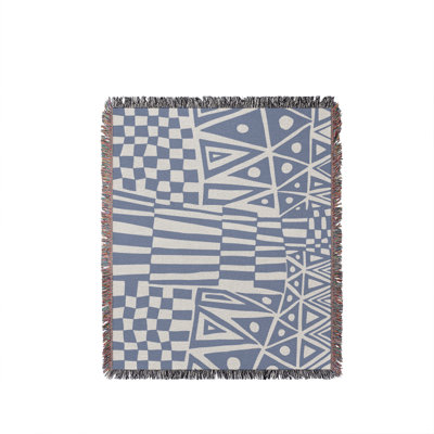 Cocodili Cotton Jacquard Throw Blanket