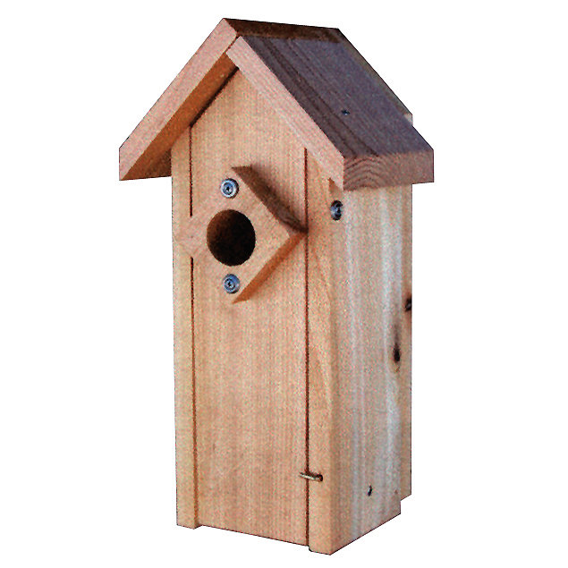 Kampmann 14'' H x 7'' W x 6'' D Wall Rust Resistant Birdhouse Gracie Oaks