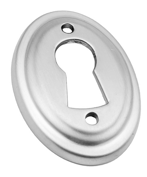 Trou de serrure nickel satiné 13/16 po, Nickel satiné