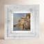 Cadre photo simple en marbre Barrona 4 "x 4" gris clair
