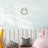 XFM Silent Wall Clock For Classroom Telling Time Teaching Clock For Kids Colorful Small Wall Clock Battery Operated 10 Inch