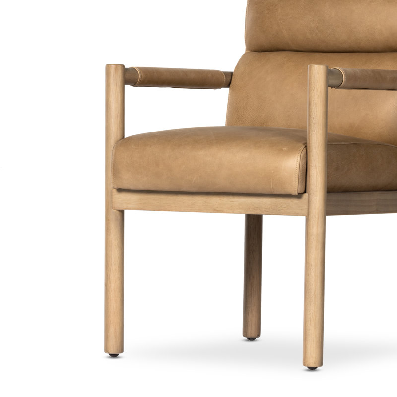 Kiano Dining Armchair, Palermo Drift Leather