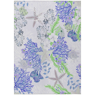 Tapis intérieur / extérieur en polyester tissé à la machine Gullette