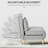 Convertible Chair Bed, 2-In-1 Multi-Functional Sofa Bed, Sleeper Chair With Adjustable Backrest