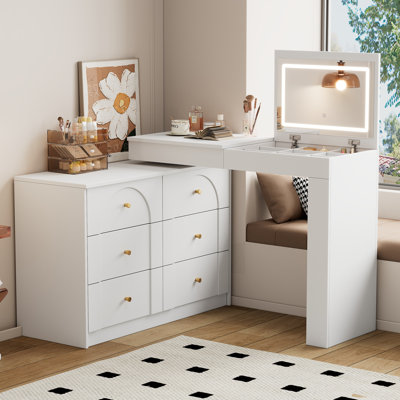 Dressing Table with Mirror