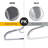 Nesanel Plastic Non-Slip Accessories Hanger