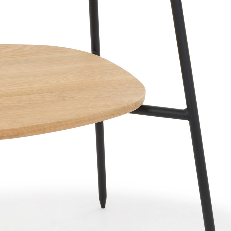 18.5'' H Oak Side Chair