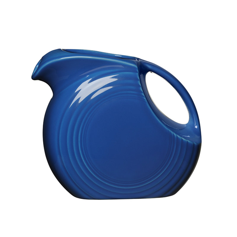 Fiesta 67 OZ Large Disk Pitcher, Lapis
