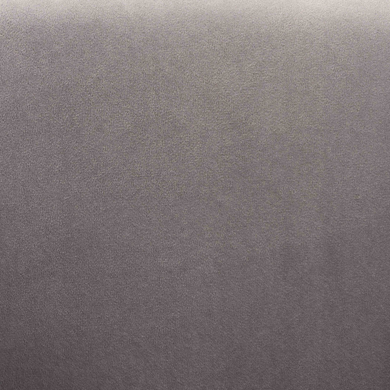Chaise de salle à manger Konda Studio, Polyester gris / mélange de polyester