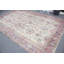 Tapis turc Oushak fait à la main: style rétro antique idéal pour la cuisine et le décor oriental