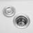 Quartz 18" L X 16" W Undermount Bar Sink With Grid And Strainer