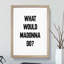 Madonna - Picture Frame Typography-62802355-62802357