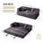 Aldora Boneless 78" King Size Convertible Sleeper Sofa Bed With 2 Pillows, Corduroy Folding Mattress Couch, No Assembly Required , Floor Sofa Lounge Couch For Living Room Small Spaces-88160510