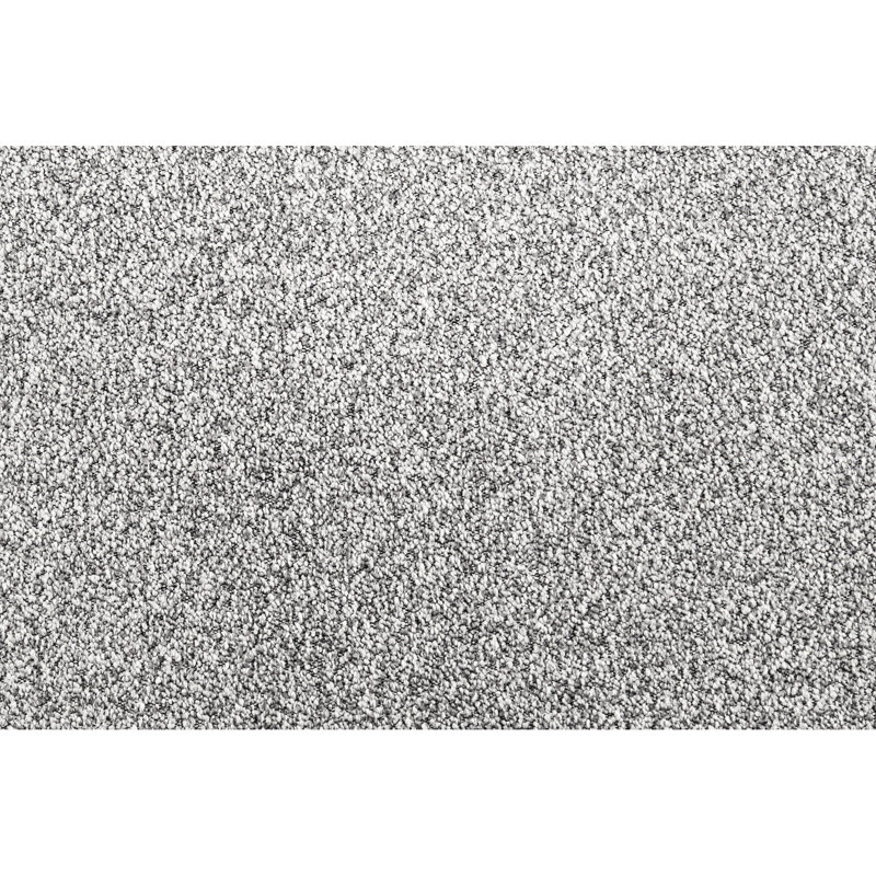 Fauteuil pivotant rembourré en tissu Grey, Gris