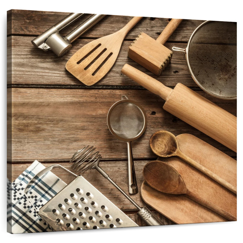 Senne Rustic Cooking Utensils, 20'' H x 20'' W