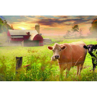 «Good Morning» par Lori Deiter, reproduction sur toile tendue