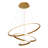 Dado 3 - Light LED Tiered Chandelier-1935623878-1884219100