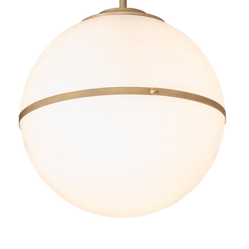 14" Wide Bola Pendant
