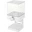 Distributeur compact d'aliments secs, contrôle unique