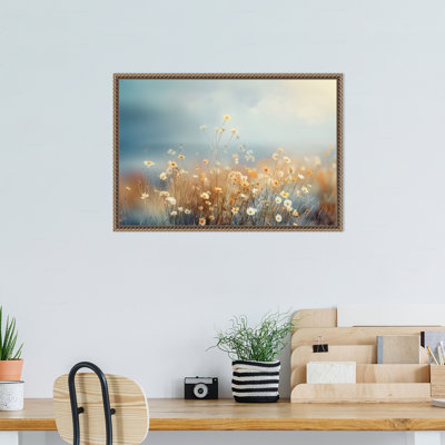 Gentle Nature Hues I by Lazar studio Framed Canvas Wall Art Print