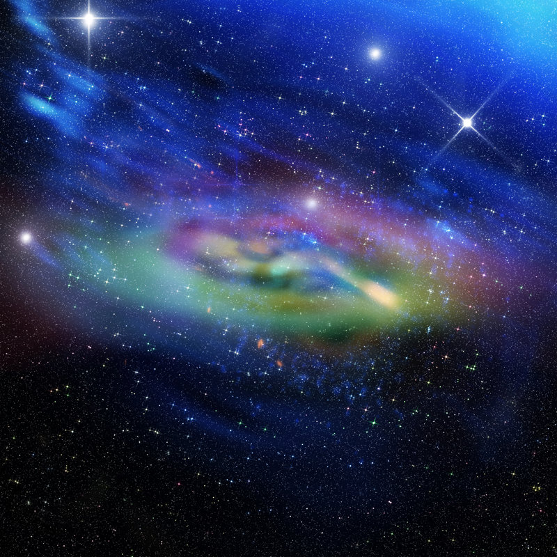 Star At Night by Almir1968 - Wrapped Canvas Print, 51cm H x 51cm W x 3.8cm D
