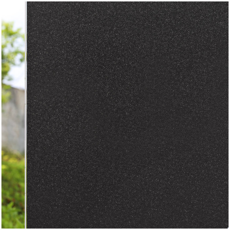 78,7 Film pour vitres noir dépoli, H 78,7 po x l 17,7 po, Noir, noir, noir, noir