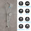 Pomme de douche double multifonction-78707479