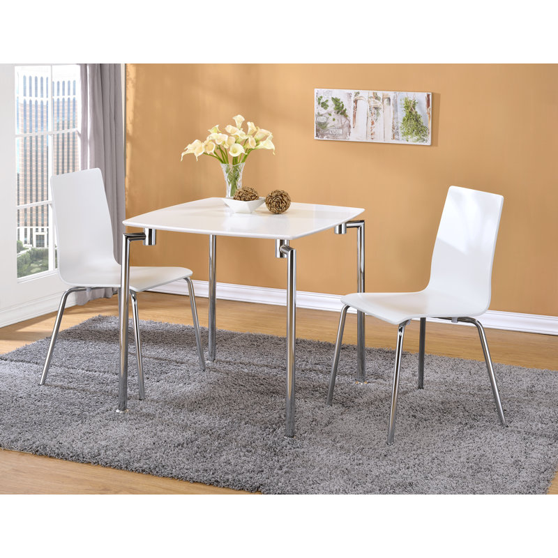 Penkridge 2 - Person Dining Set, White