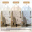 Fauteuil d'appoint à oreilles capitonné avec accoudoirs roulés et coussin rembourré épais Duward-1124697706