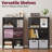 3-Tier Bookcase, Book Shelf, Open Storage Shelf, for Living Room, Home Office, Dinning Room-1401491310