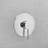 Soriano Wall Mount Chrome Finish Shower System with Handheld Sprayer and Rainfall Head
